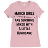 March Girls Ladies Fitted T-Shirt