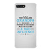 They Call Me Grandpa Because Partner in the Crime Makes Me Sound Like iPhone 7 Plus Case