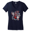wolf man unchained Women's V-Neck T-Shirt