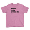 hang on. let me overthink this Youth Tee