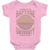 rapture univeristy Baby Bodysuit