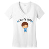 class o f 2019 cool boy Women's V-Neck T-Shirt