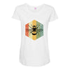 Vintage Bee Maternity Scoop Neck T-shirt