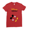 Disney Squad Boy Ladies Fitted T-Shirt