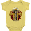 hip hop and rose Baby Onesie