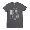 dump trump Ladies Fitted T-Shirt