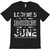 legends are born in june birthday vintag T-Shirt
