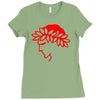 olympiakos logo greek soccer Ladies Fitted T-Shirt