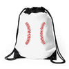 Baseball Mom Drawstring Bags