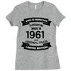 Premium Vintage  1961 Ladies Fitted T-Shirt