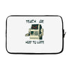 teach me how to love Laptop sleeve