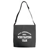 mine tasting team Adjustable Strap Totes