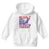 my cat and i stay in tonight Youth Hoodie