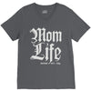 mom lifemom life V-Neck Tee