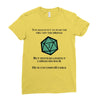 natural 1   orc Ladies Fitted T-Shirt