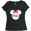 Mr. and Mrs. Matching Women's Triblend Scoop T-shirt