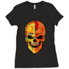 skull Ladies Fitted T-Shirt