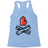 let's go camping Racerback Tank