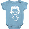 queen bee elizabeth 3d glasses Baby Bodysuit