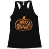 happy halloween 4 Racerback Tank