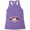 August Peeking Out Asian Baby Girl Racerback Tank