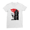 the king and the white wol Ladies Fitted T-Shirt