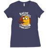 makin' bacon pancakes Ladies Fitted T-Shirt