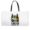 limited adventure life Weekender Totes