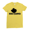 bush camper Ladies Fitted T-Shirt