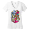 mean team Women's V-Neck T-Shirt