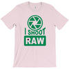 i shoot raw photography camera photograph T-Shirt