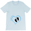 Custom baby boy name maternity design T-Shirt