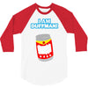 i am duff man homer cult funny retro 3/4 Sleeve Shirt