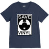 save the vinyl V-Neck Tee