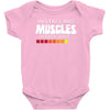 musculs installing Baby Bodysuit