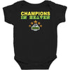 HUMBOLDT BRONCOS Champions In Heaven Baby Bodysuit