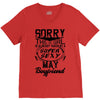 This Girl Is Taken By A Super Sexy May Boyfriend V-Neck Tee