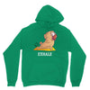 yoga pug exhale Unisex Hoodie