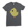 chicken baby Ladies Fitted T-Shirt