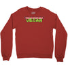 ninja turtles parody vegan Crewneck Sweatshirt