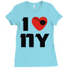 east coast escape Ladies Fitted T-Shirt