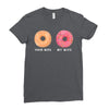 your wife my wife donuts Ladies Fitted T-Shirt