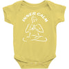 yoga int&eacute;rieur calm Baby Onesie