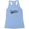 mathlete t shirt funny math humor geek nerd school athlete Racerback Tank