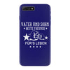 vater und sohn beste freunde iPhone 7 Plus Case