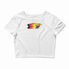 speed of flight Crop Top