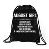 August Girl Hated By Many Drawstring Bags