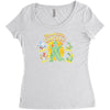 gerdzilla Women's Triblend Scoop T-shirt
