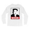 Kim Jong Un Boom Rocketman Long Sleeve Shirts