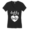 Daddy is My Bestie Women's V-Neck T-Shirt
